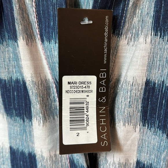 Sachin & Babi Mari Button-Down Cotton Midi Dress - Picture 7 of 9